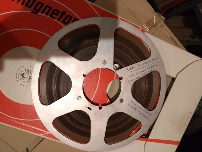 Ron Geesin’s master tape
