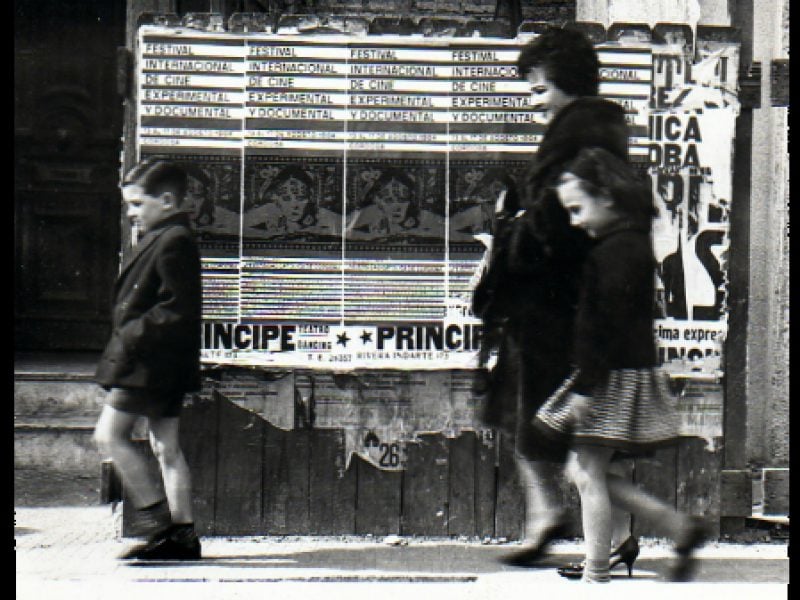 Posters advertising the first Festival de Cine Experimental y Documental, August 13-17, 1964, in Córdoba, Argentina. Source: Archivo fotográfico de la Universidad Católica de Córdoba.