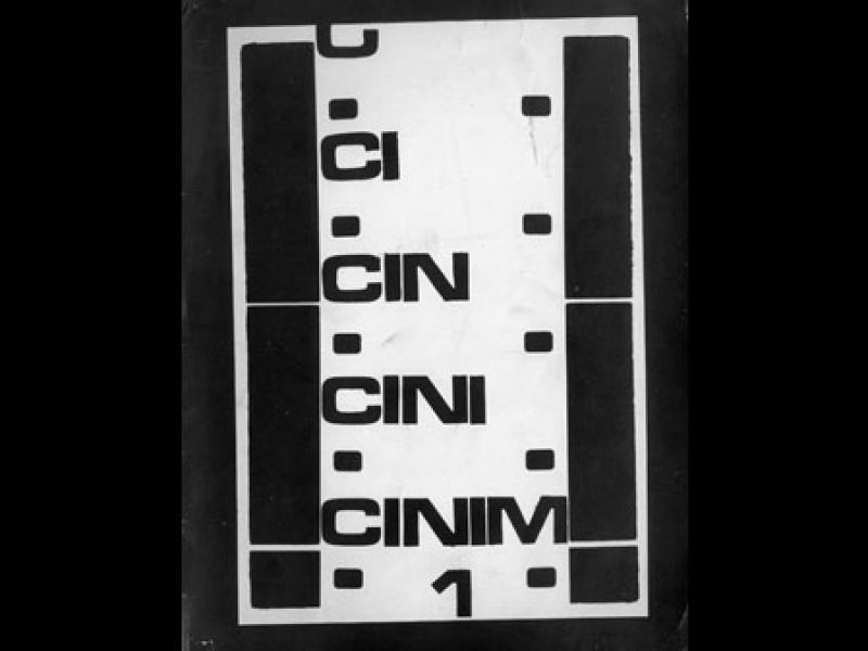 Cover page of Cinim 1, 1967