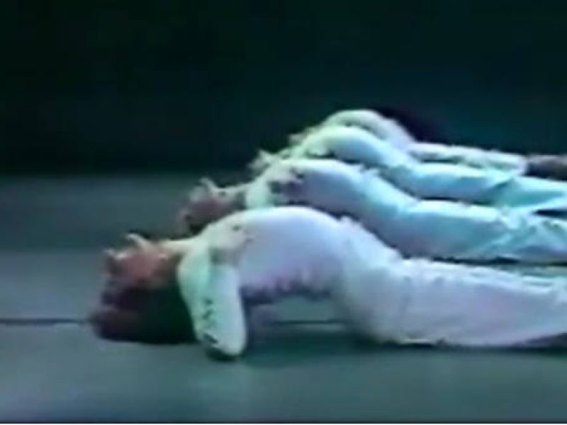 Group Primary Accumulation, 1973 by Trisha Brown.