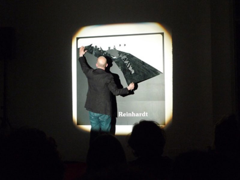 Non-Happening After Ad Reinhardt, Pierre Leguillon performance at Raven Row, 2012