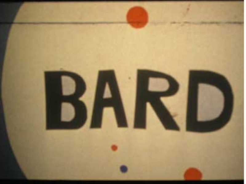 John Latham, Talk Mr Bard, 1961 (still)