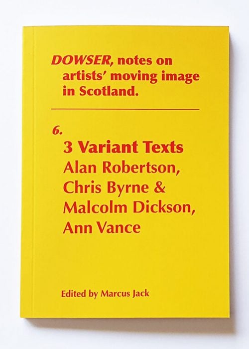 cover of the 6th issue of DOWSER variant is yellow and the title printed in red