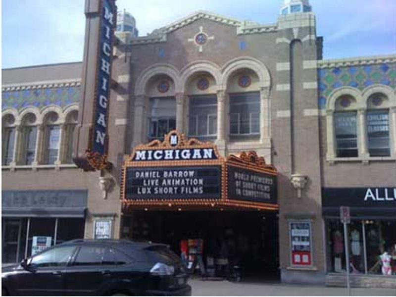 Michigan State Theatre, main venue of Ann Arbor Film Festival